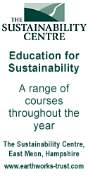 The Sustainabilty Centre, courses throughout the year, www.sustainability-centre.org