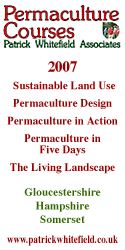 Patrick Whitefield, permacultue courses, www.patrickwhitefield.co.uk