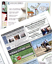 Permaculture Magazine Display Advertising